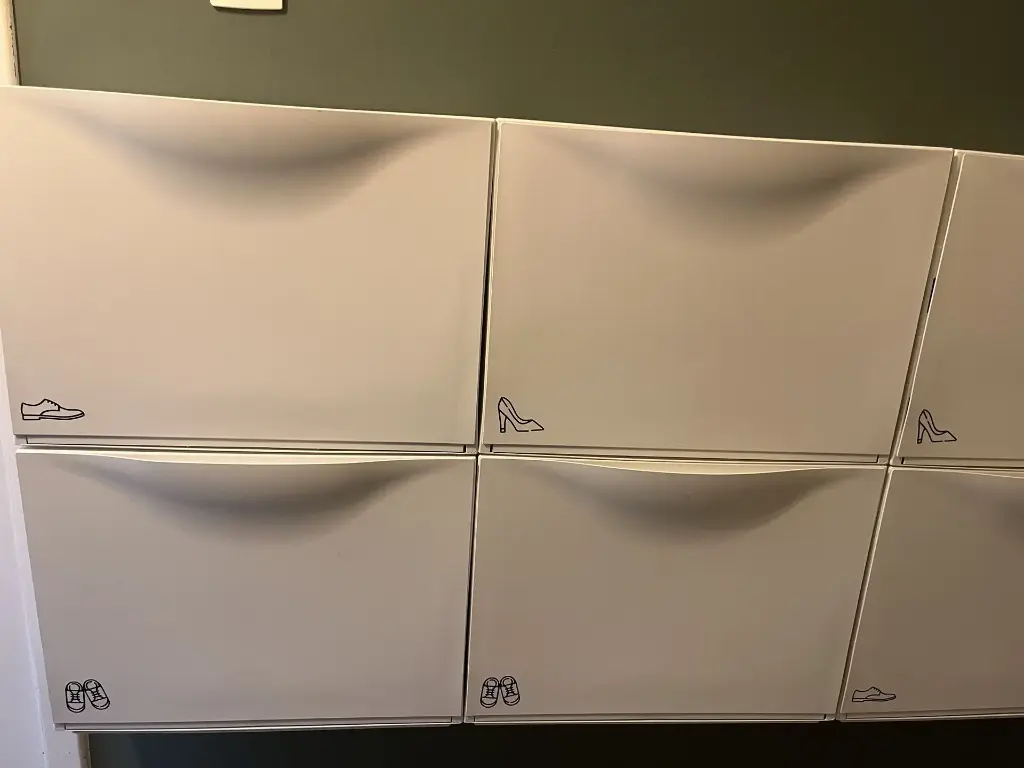 Schoensticker voor op schoenkast